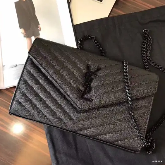 Repladies REP CASSANDRE WALLET YSL MATELASSÉ CHAIN 0618